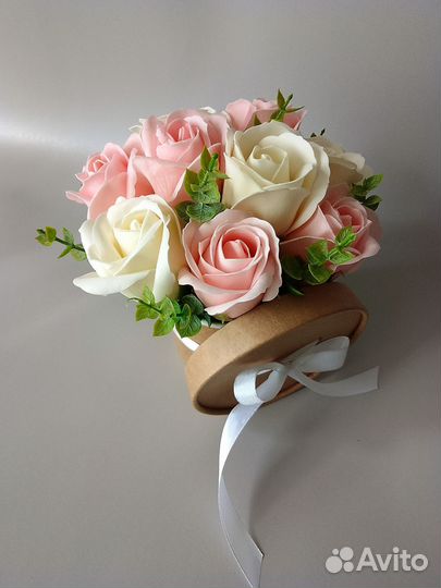 Букет из мыльных роз. Подарок