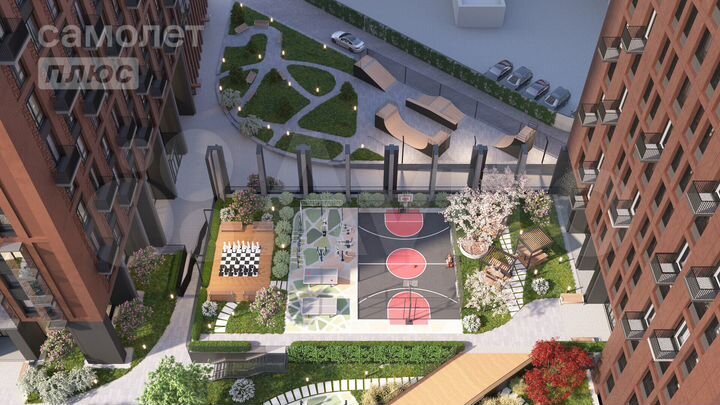 Квартира-студия, 25,7 м², 5/15 эт.