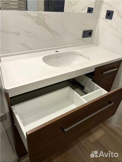 Тумбы под раковину со столешницей на заказ