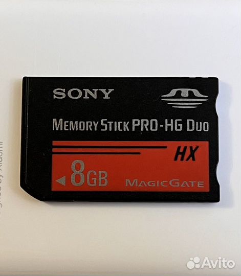 Карта памяти sony memory stick pro duo