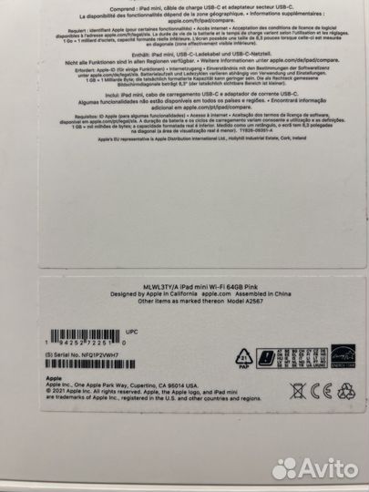 iPad mini 6 64gb wi fi