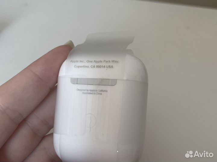 Наушники apple airpods x ржд новые оригинал