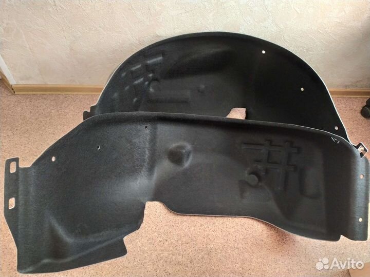 Локеры ворсовые Нива 2121 без сверления подкрылки