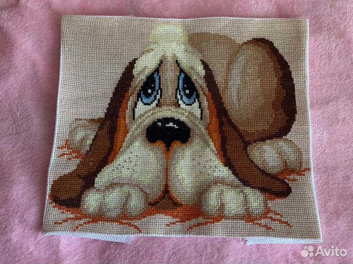 Вышивка крестиком Пес