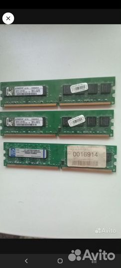 Планка оперативной памяти DDR2 для компьютера