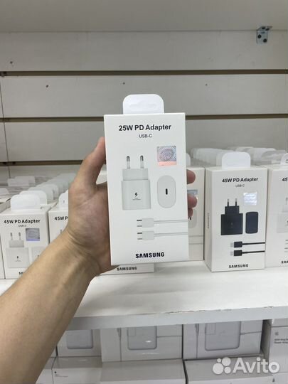 Быстрая зарядка samsung 25w с гарантией