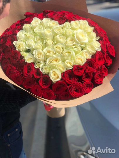 Цветы розы букет