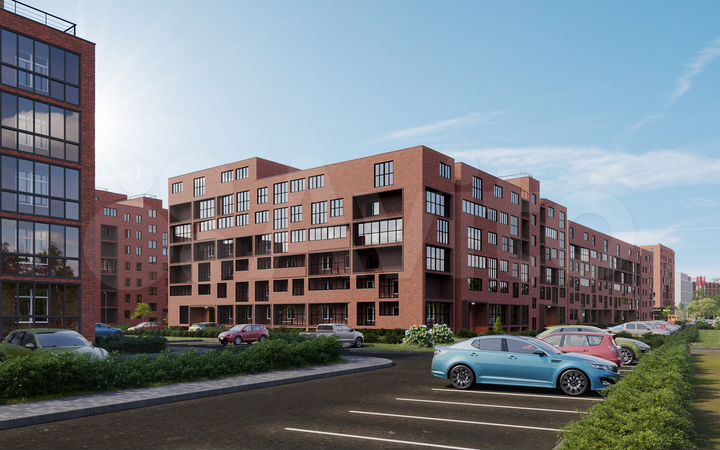 2-к. квартира, 55,7 м², 1/5 эт.