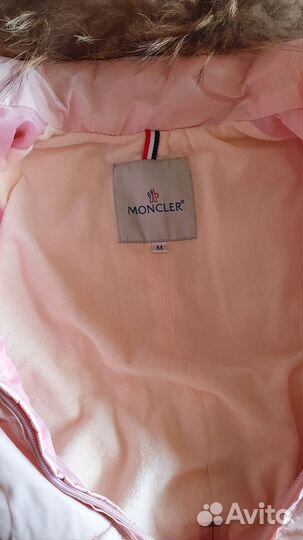 Зимний комбинезон для девочки 74 80 Moncler