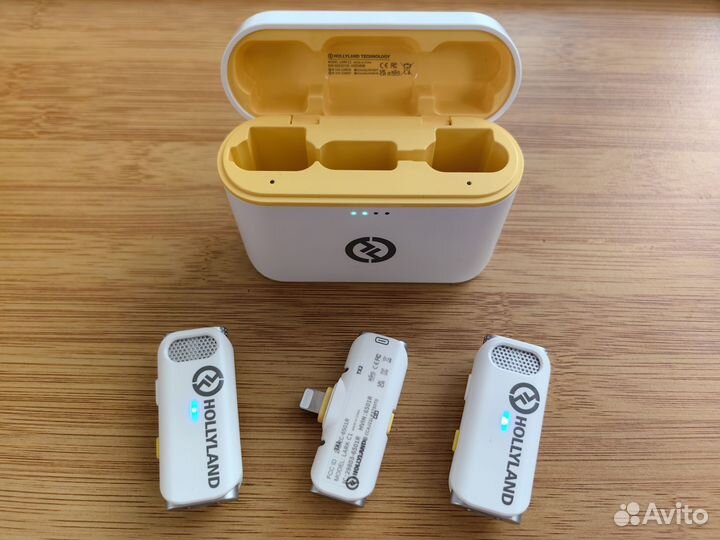 Микрофон петличный Hollyland Lark C1 Duo Lightning