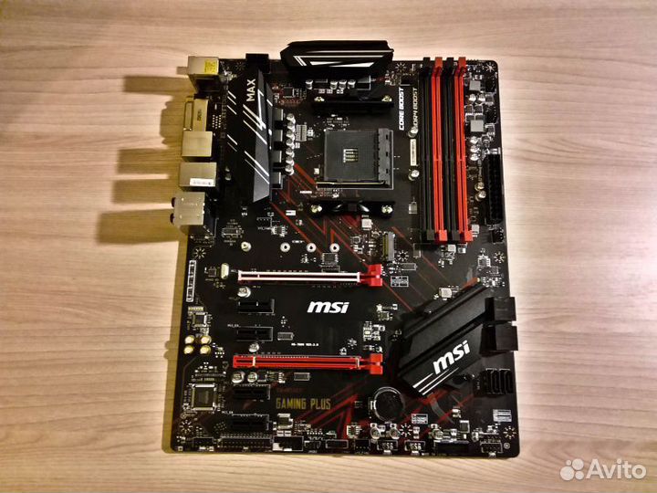 Материнская плата msi b450m pro vdh max