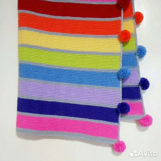 Плед ручной работы