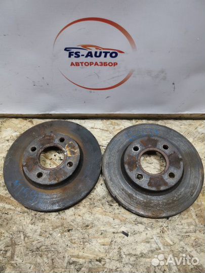 Диски тормозные Ford Fusion 1.6 fyja 2008