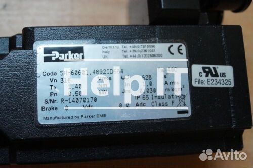 Серводвигатель Parker SMH60601.4892ID654