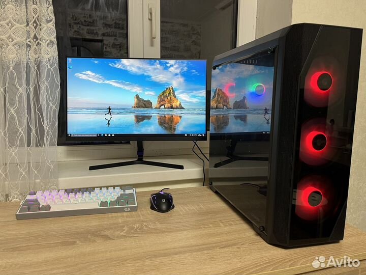 Игровой пк в сборе с монитором 165hz