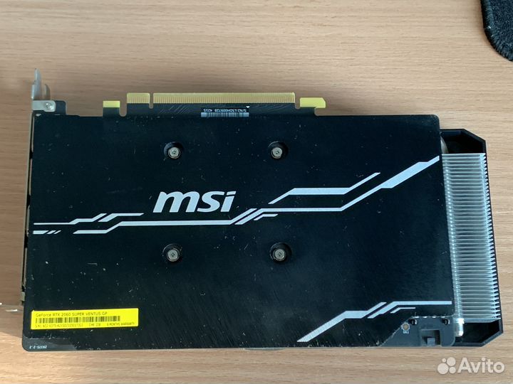 Видеокарта MSI RTX 2060 Super 8GB + гарантия