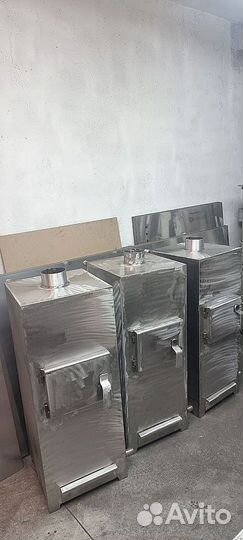 Печь для бассейна на дровах из нержавеющей стали