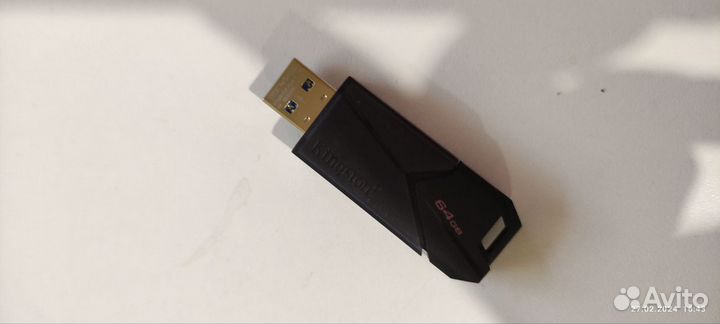 Новая Usb флешка Kingston 64 GB