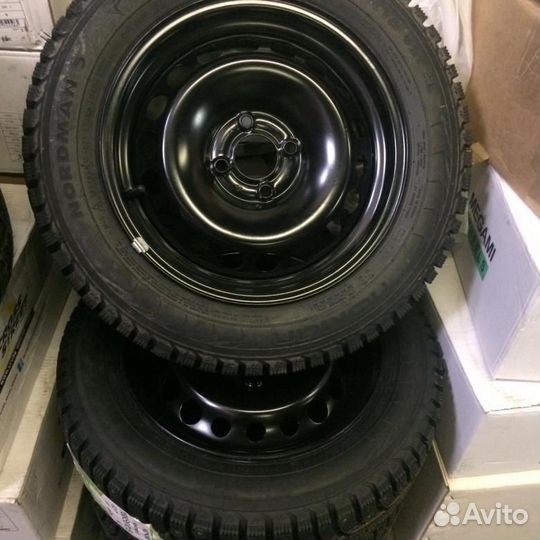 Колеса 4х100 6х15 c резиной 185/65R15