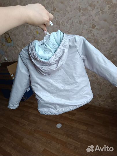 Куртка для девочки, с утеплителем