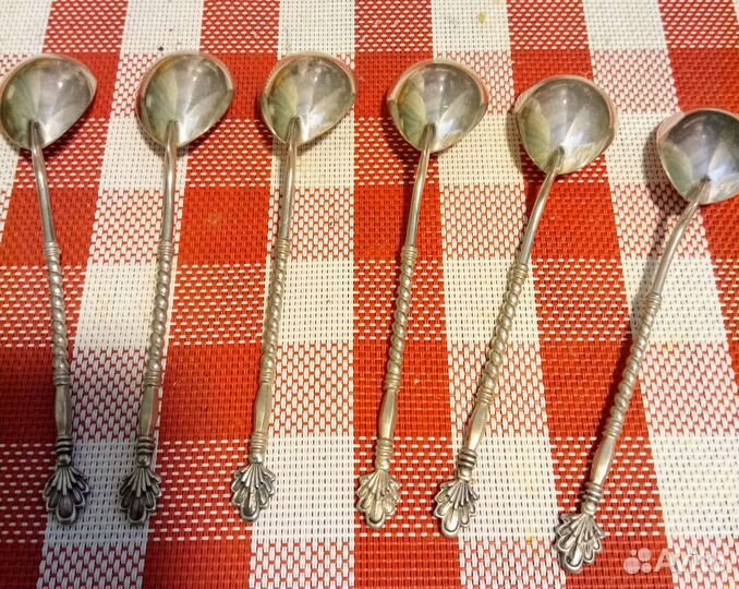 Серебряные чайные ложки Ювелирторг