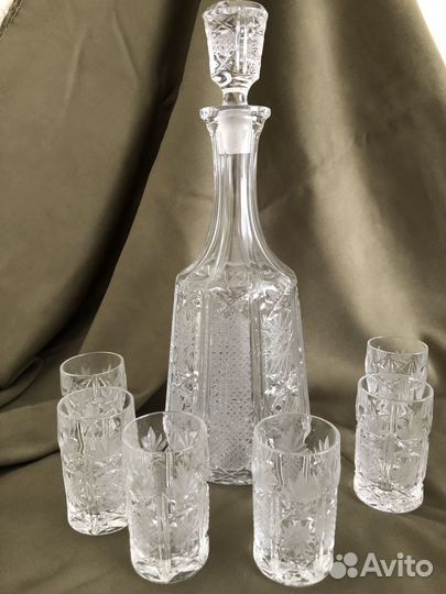Графин хрустальный СССР