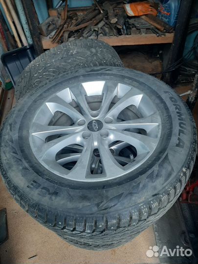 Колеса Formula зимние шипованные на дисках