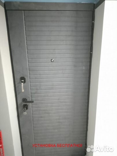 Дверь входная в квартиру с установкой