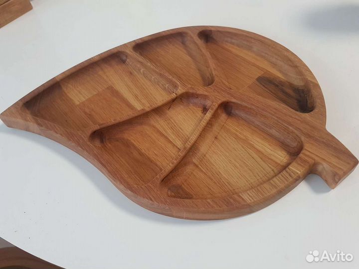 Тарелка из дуба