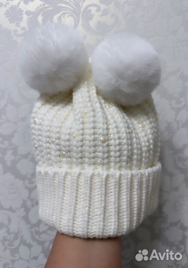 Шапка для девочки mothercare