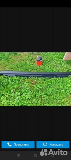 Новые пластиковые пороги, Дэу Нексия