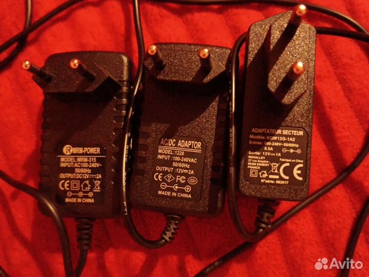 Адаптер блок питания 12v