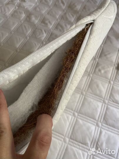 Кокосовый матрас в коляску 78*38