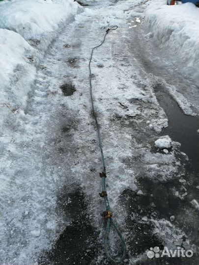 Трос буксировочный из стали 6м