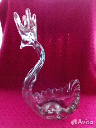 Лебедь хрусталь СССР