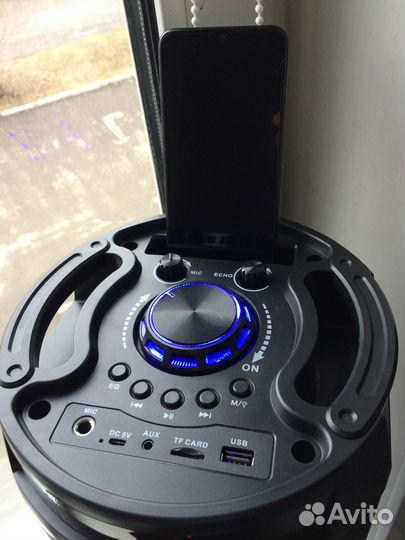 Колонка(новая),караоке,радио,микрофон в подарок