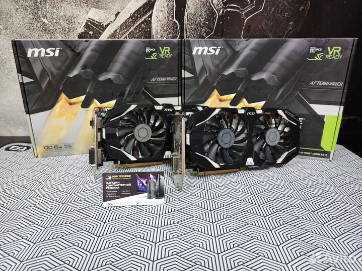 Видеокарты GTX 1060 6gb