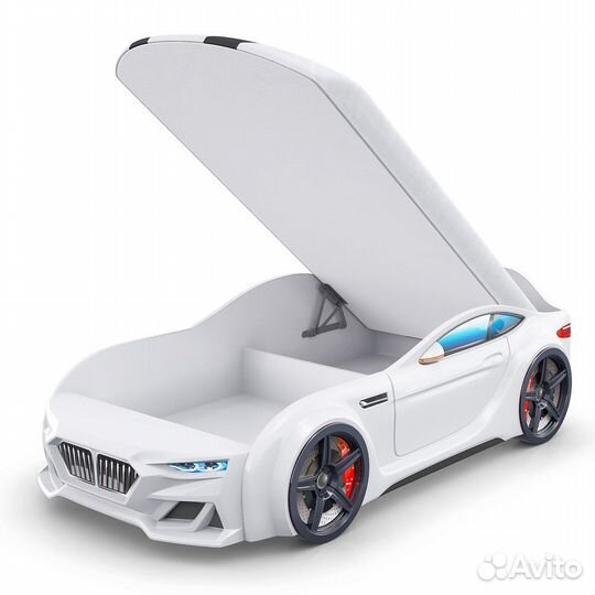 Детская кровать Машинка, разные модели