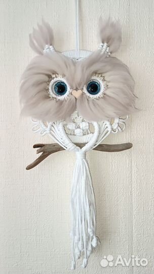 Сова макраме