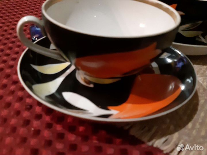 Чашка с блюдцем