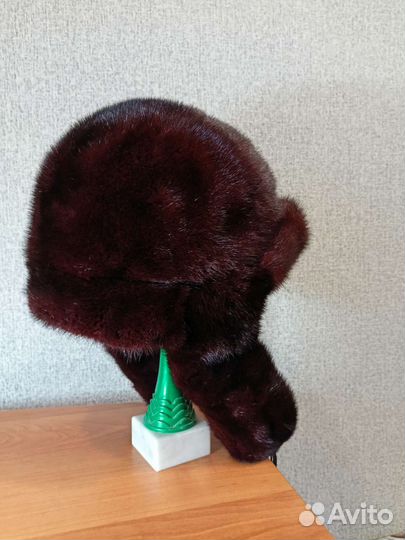 Шапка из норки женская