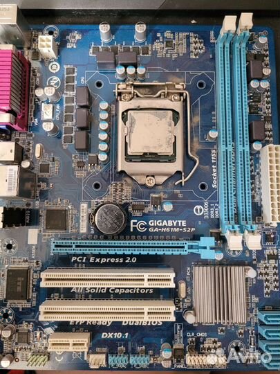 Материнская плата 1155 с процессором