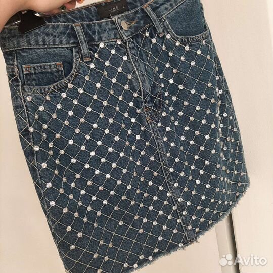 Юбка джинсовая