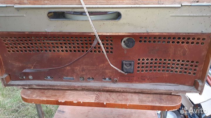 Ламповая радиола вэф, Рига, СССР