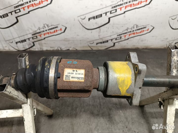 Привод mazda LF-VE axela mazda3 BK bkep передний правый под гайку шлиц внутри атм 4WD GG3625500A TE0