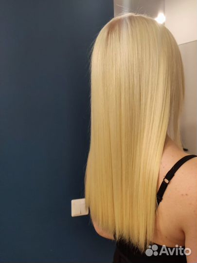 Кератиновое выпрямление