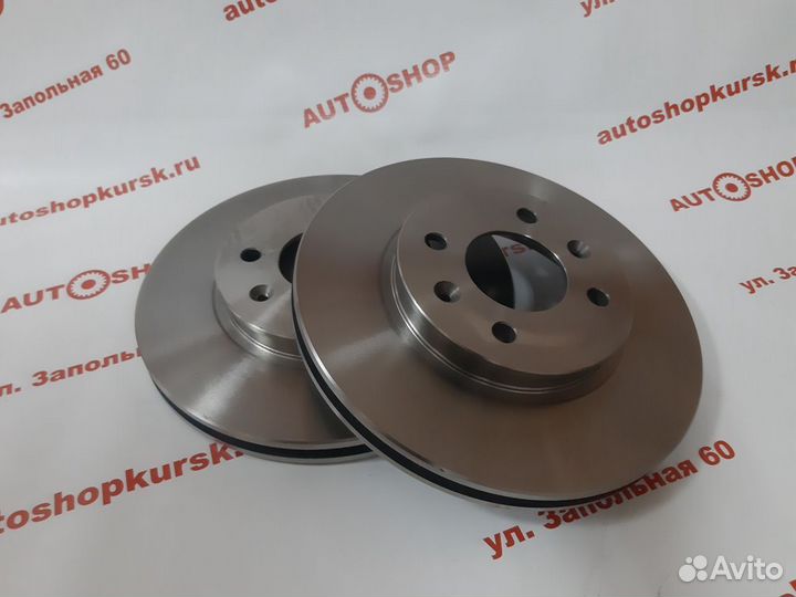 Диск тормозной передний рио Солярис Solaris Rio