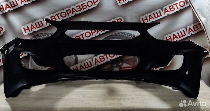 Бампер передний Hyundai Solaris седан G4FA 2013