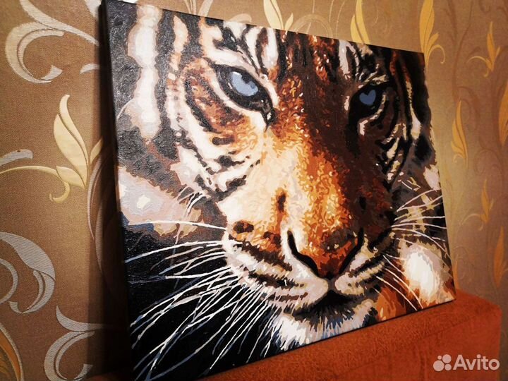 Готовая картина по номерам 