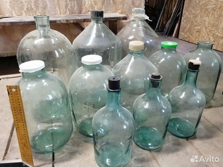 Бутыли для виноделия